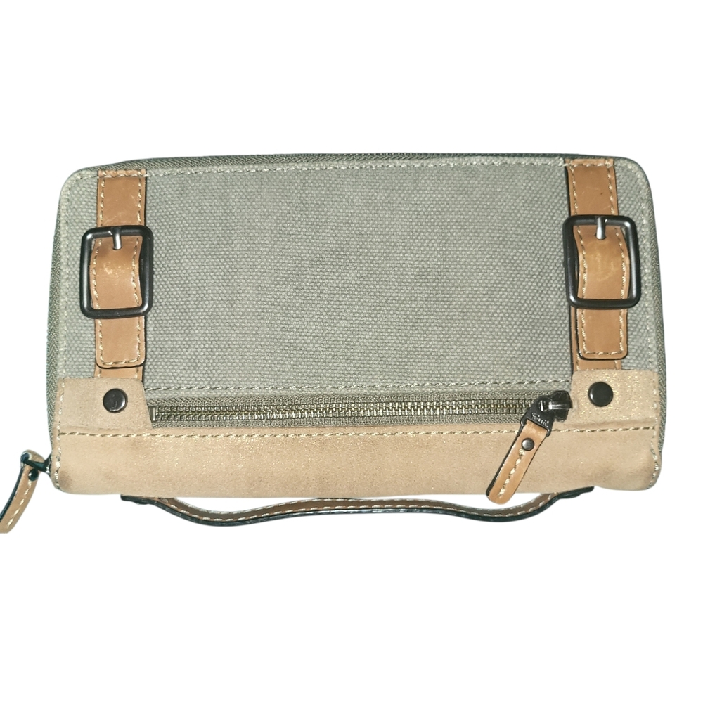 Fossil Tan and Gray Women's Wallet
